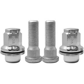 M14x1.5 مجموعة الجوز العجلة من عجلة الكروم متوافقة مع متوافقة مع 2011-2013 Infiniti QX56 ، 2015-2022 Infiniti QX80 ، 2017-2022 Nissan Armada (4pcs)