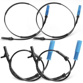 SPEED SESSOR ABS SESSOR 4-PITE SET 2007 2008 2009 2012 2012 2013 لـ BMW E92 330I 335I PEAT# 34526764858 34526764859