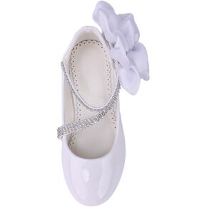 Rismart Girls Mary Jane Shoes School Uniform Lits Fress Fricks Flats