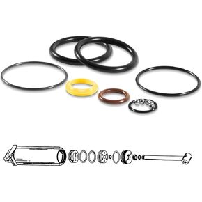 Replace Part for 813432A3 Trim Tilt Cylinder Rebuild Seal Kit Compatible with Mercury, Mariner & Force Motors Cylinder