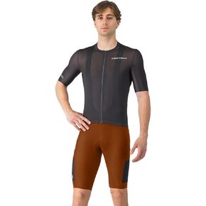 CASTELLI Men’s Unlimited Endurance Bibshort, Road Cycling & Gravel Biking Apparel with Pro-Level Seat Pad