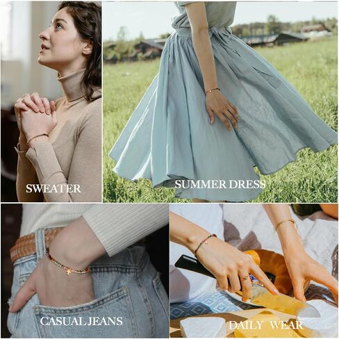 Christian Cross Bracelet Jewelry for Youth & Adults, Baptism Communion Graduation Religious Gifts, Adjustable Faith-Based Jewelry for Confirmation Birthday Daily Encouragement Spiritual Wear in Kuwait