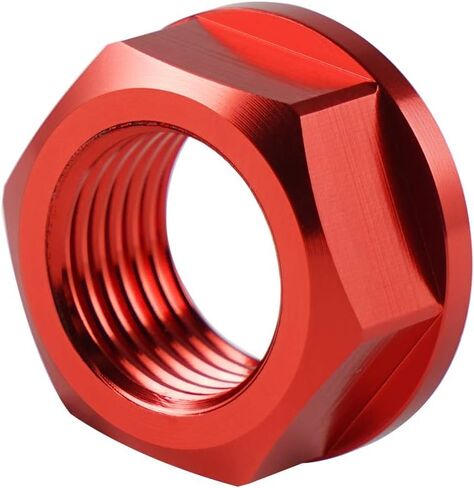 M16XP1.5 Front Axle Shaft Lock Nut Dirt Bike Compatible with Honda CR125R CR250R 02-07 CRF250R 04-21 CRF450R 02-21 CRF250RX 19-21 CRF450RX 17-21 CRF250X 04-17,See Fitment in Saudi Arabia