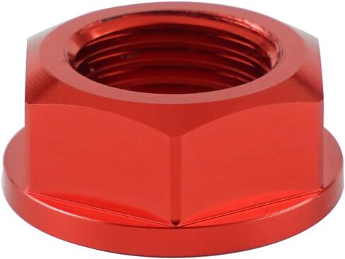 M16XP1.5 Front Axle Shaft Lock Nut Dirt Bike Compatible with Honda CR125R CR250R 02-07 CRF250R 04-21 CRF450R 02-21 CRF250RX 19-21 CRF450RX 17-21 CRF250X 04-17,See Fitment in Saudi Arabia