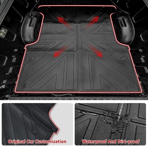 Bed Mat Compatible with 2019-2025 Chevy Silverado&GMC Sierra 1500 5.8FT Truck Bed Liner Pickup Car Truck Potector for Chevrolet Silverado Accessories(19-25 Silverado&Sierra 1500 5.8FT) in Saudi Arabia