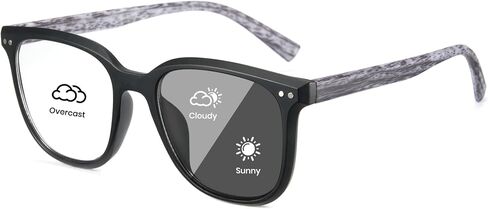Cyxus Photochromic Glasses for Women Men UV Protection with Blue Light Blocking 8240 in Saudi Arabia