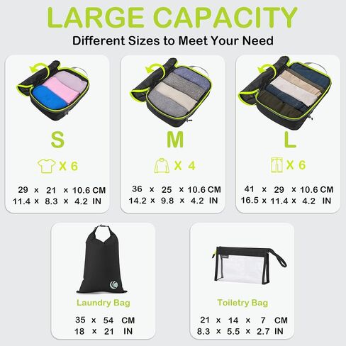 Compression Packing Cubes, Ultralight Luggage Organizer Bags, Travel Essentials for Carry on Suitcase (3 Piece,Gray) in Saudi Arabia