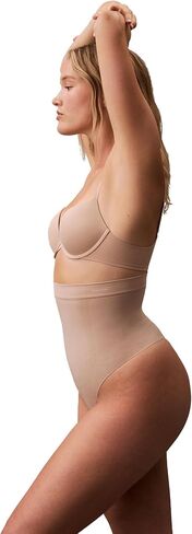 Calvin Klein Women's Shapewear Secure Sculpt High-Waist Thong Panty in Saudi Arabia