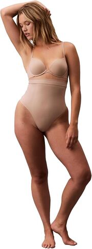 Calvin Klein Women's Shapewear Secure Sculpt High-Waist Thong Panty in Saudi Arabia