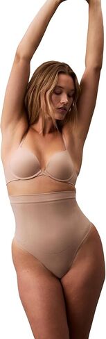 Calvin Klein Women's Shapewear Secure Sculpt High-Waist Thong Panty in Saudi Arabia
