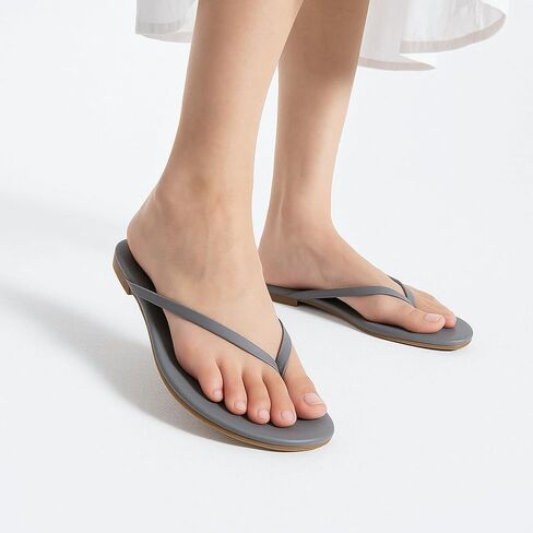Lufie Flip Flops for Women - مجموعة ألوان نابضة بالحياة - صندل الصيف 2025 - صندل جلد نباتي - صندل شاطئ خفيف الوزن - هدايا للنساء in Kuwait