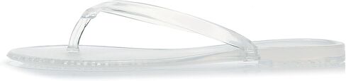 Flip Flops for Women Jelly Shoes Thong Sandals Jellies Flats Clear Slipper Summer Beach Pool Slides Size 10 Slip On Quick Drying Soft in Kuwait
