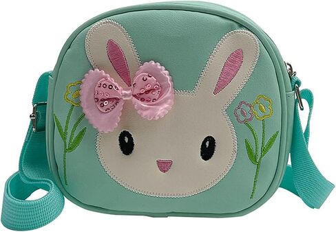Little Girls Purse,Cute Bunny Crossbody Handbag Shoulder Bag, Kids Small Coin Purse Pouch Birthday Gifts for Girls in Saudi Arabia