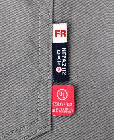 BOCOMAL FR Shirts Pearl Snaps Two Tone Plaid/Solid Flame Resistant Cotton Welding Shirt NFPA 2112 CAT 2 in Saudi Arabia