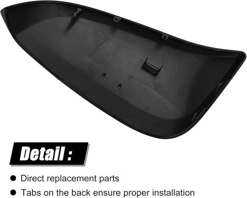 أغطية أغطية مرآة بديلة سوداء لامعة لتزيين 2014-2024 Toyota 4runner و2013-2018 Toyota Rav4، استبدال النمط مباشرة، وليس نمط الملصق in Kuwait