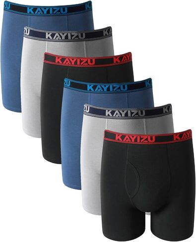 Brand Men's Underwear Ultimate Soft Cotton Boxer Brief (6-Pack) in Saudi Arabia
