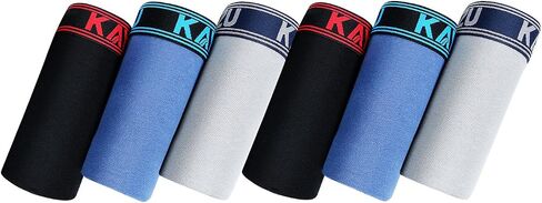Brand Men's Underwear Ultimate Soft Cotton Boxer Brief (6-Pack) in Saudi Arabia