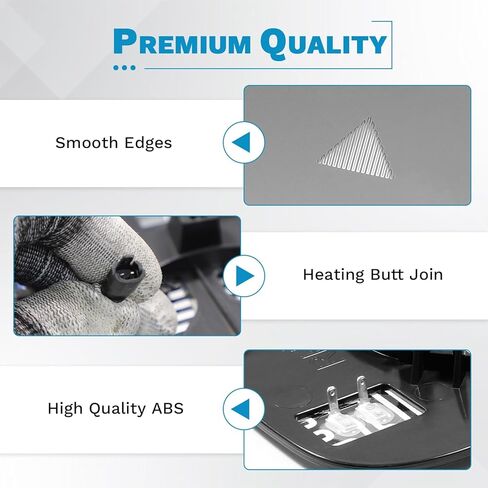 Right Passenger Side Mirror Glass W/blind Spot Detection Compatible with 2017-2024 Chrysler Pacifica, 2020-2024 Voyager Replacement Rear View Power Heated Mirror Glass 2 Pin 68318282AA in Kuwait