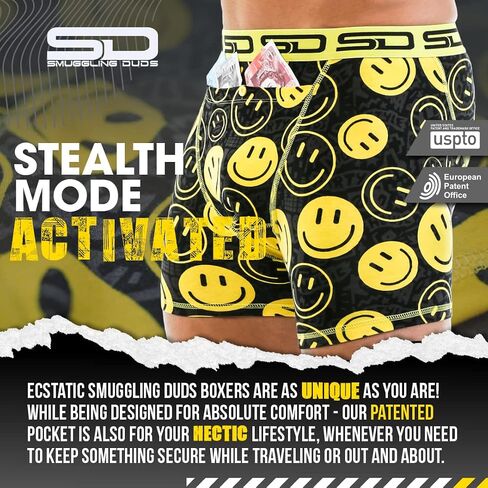Boxer Brief Shorts - Anti Theft, Pickpocket Proof, Travel Pocket Underwear in Saudi Arabia