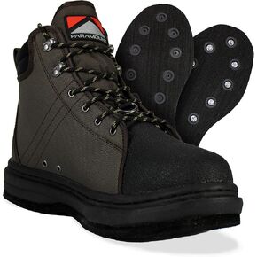 Paramount Outdoors Stonefly Cleated and Felt Sole Wading Shoe Fly Fishing Boot