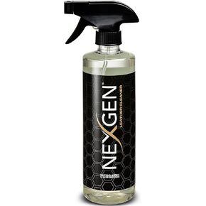 Nexgen Car Leather Cleaner - Quick Spray Car Interior Cleaner and Leather Restorer - Gentle Liquid Formula, Multi-purpose Leather Cleaner For Car, Couch, Boots, Purses, and More (16 Oz)