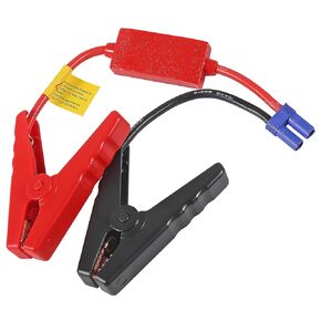 EC5 Jump Starter Cable with Battery Clamps for 12V Emergency Portable 10AWG Car Jump Start Battery Booster Cable Replacement Alligator Clips-Booster Jumper Cables -Car Jump Starter Battery Clip (2pcs)