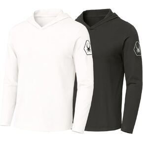 Spyder Mens Crew Neck Long Sleeve Undershirts/Ultra Soft Stretch Sports T-Shirt Dryfit Athletic Running Shirt