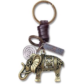 AuPra Angel Wings KeyChain Gift Women & Men Leather KeyRing Home Car Door Keys Holder Dive Safe Ladies Present in Kuwait