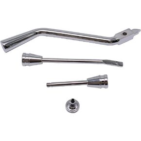Polished Gm Column Shifter Turn Signal Lever Hazard Tilt Kit Compatible with GM Chevry Buick Pontiac Cadillac