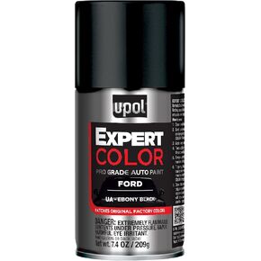 U-POL Expert Color, For Ford UA, Automotive Spray Paint, Professional Grade, Long-Lasting, Easy-To-Use, Ebony Black