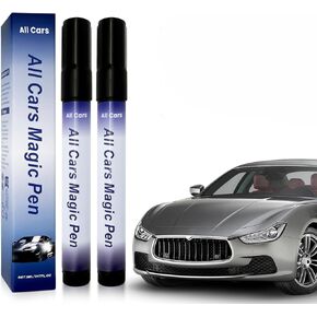 Magic Pen for Car Scratches.Car Paint Scratch Repair Kit, Easy to Use, Waterproof，Suitable for Cars and Motorcycles（2 Piece）