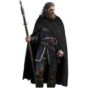 Joukavor Medieval Cloak with Hood Renaissance Cape Halloween Hobbit Costume