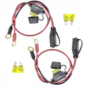2 Pack GC002 X-Connect ملائمة لملحقات شاحن بطارية NOCO ، M6 (1/4in) محطة XL Eyelet ، بطاريات ذكية كابل الشاحن