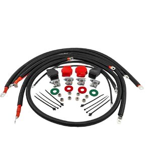 Battery Cable Wire Kit Compatible with Dodge RAM Truck Gen 3 2003-2007 5.9L 24 Valve Cummins