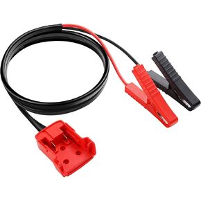 طقم الطوارئ الاحتياطية المطورة ، مشابك كابلات بطولة 6.6 قدم لشراء 8V ، 8AWG Auto Battery Automotive Booster Cables Line (بطارية غير متضمنة)