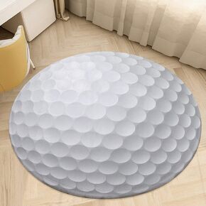Earth Round Rugs 4x4ft World Themed Round Rug for Teen's Bedroom, Non-Slip Circular Rugs for Kids Classroom Playroom Decor