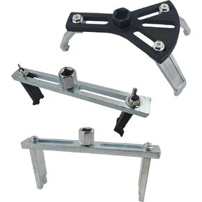3PCS Universal Fuel Pump Removal Tool,Adjustable Fuel Pump Lock Ring Adjustable Lock Ring Spanner Fuel Pump Module Spanner Wrench Fuel Tank Lid Cover Remove Spanner Fit For Most Car Tank Caps