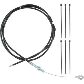 MOTOALL Go Kart Throttle Cable PZ27 75'' Throttle Cable Straight End for VM22 VM24
