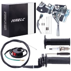 Universal 7/8 "Mini Bike Throuttle Control Assembly Kit Fit for Predator 212 192CC COLEMAN CT200U BT200X CT200U-EX Massimo MB200 AXIS M200 GX160 GX200 Parts Mini Bike Go Kart Tiller