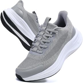 Running Shoes for Men Slip On Walking Shoes Tennis Gym Workout Shoes Breathable Non Slip Cushioning Sneakers