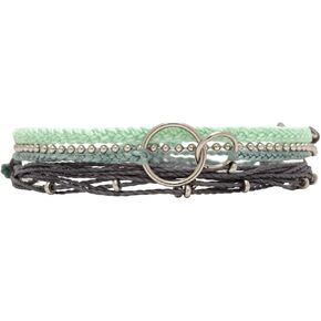 Pura Vida Bracelets Pack Salty Circle Style Pack - 3-Piece Boho Bracelet Stack