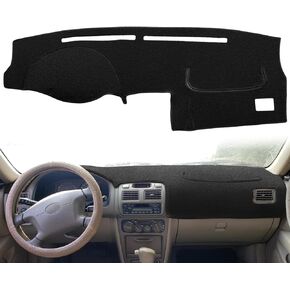 حصيرة غطاء DASH COVER مخصص ل Toyota Corolla Dashboard Cover Cover Pad Protector J255 (Black)