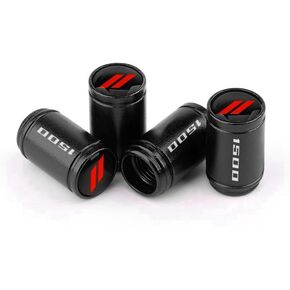 Metal Tire Valve Stem Cap Covers 392 Emblem Air Valve Cap Set Dust Proof Leak-Proof Air Cover Compatible with Dodge Challenger Durango SRT 392 Accessories (392 Black)