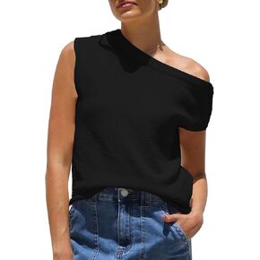 المرأة هوتان من سترة الكتف y2k cap sleeve سترة متماسكة قمم الصيف الصيفية السحب