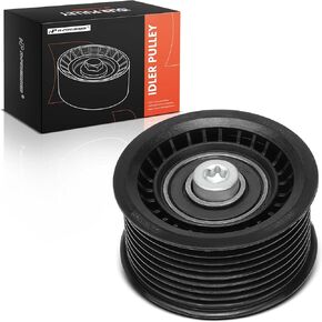 A-Premium Belt Idler Pulley متوافقة مع BMW 740i/740LI 2011-2012 ، X6 2008-2010 ، 3.0L