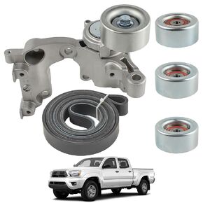حزام حزام حزام السربنتين بكرة المتوتر برة المتوافقة مع 2003-2015 تويوتا تاكوما 4runner FJ Cruiser Tundra 4.0L استبدال 16620-31012 16620-31013 16603-31040