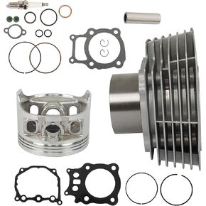 Cylinder Piston Top End Kit Replacement for Honda Rancher TRX350 2000 2001-2006 Replacement for 12100-HN5-670 13010-HN5-671