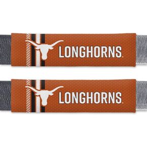 NCAA Texas Longhorns Rally DesignAuto Seat Belt Pads, Team Colors, One Size