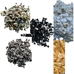 Crystals Rocks - Medium Chips - no powder - 4oz - 100% Crystal Life+LOVE! Cleansing Charging Forever! med4z