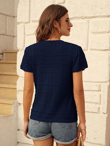 GRACE KARIN Womens Short Sleeve Cardigan 2025 Summer Crochet Cardigans for Women Lightweight Shrugs Sweaters Tops in Saudi Arabia